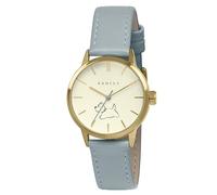 RADLEY Women's Walkies Gold Plated Pistachio Leather Strap Analogue Watch