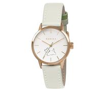 RADLEY Women's Walkies Rose Gold Plated Salt & Apple Leather Strap Analogue Watch