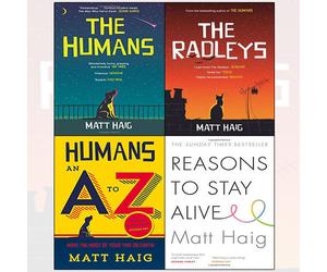 Radleys Humans Reasons to Stay Alive By Matt Haig 4 Books Collection Set NEW