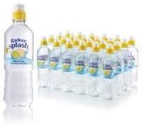 Radnnor Splash Lemon & Lime Still Flavoured Spring Water - 24 x 500ml | Refreshing Fruit-Infused Still Water | Low Calorie Hydration | Convenient 500ml Bottles