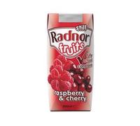 Radnor Fruits Raspberry + Cherry Tetra Pack 200ml Pack 24