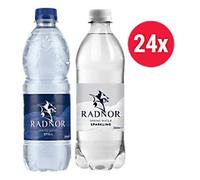 Radnor Hills 24 Bottles of 500 ml Sparkling Spring Water + 24 Bottles of 500 ml Still Water