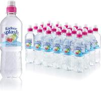 Radnor Splash Apple & Raspberry Sugar Free Flavoured Water - 500ml (Pack of 24) | Sugar Free Fruit Flavoured Spring Water | Refreshing Low Calorie Hydration Drink