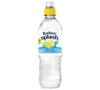 Radnor Splash Lemon & Lime Sugar-Free Flavoured Water, 500ml Bottles, Pack of 24