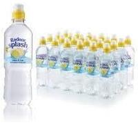 Radnor Splash Lemon & Lime Sugar Free Flavoured Water - 500ml (Pack of 24) | Still Welsh Spring Water | Zero Sugar & Zero Calories | Refreshing Citrus Flavour