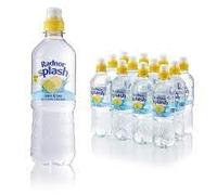 Radnor Splash Still Lemon & Lime Flavoured Water 500ml (Pack of 12) | Refreshing Hydration | Zesty Citrus Bliss | Sugar-Free | Naturally Flavored | Zero-Calorie Delight