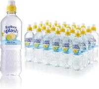 Radnor Splash Still Lemon & Lime Flavoured Water 500ml (Pack of 24) | Refreshing Hydration | Zesty Citrus Bliss | Sugar-Free | Naturally Flavored | Zero-Calorie Delight