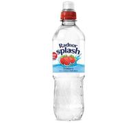 Radnor Splash Strawberry Sugar-Free Flavoured Water, 500ml Bottles, Pack of 24