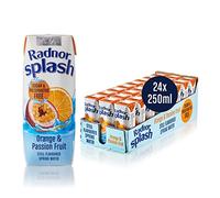 Radnor Splash Sugar Free Orange and Passionfruit Tetra Pak 24x250ml