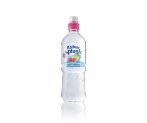 Radnor Splash Wtr Ap/Rasp 500ML PK24