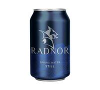 Radnor Hills Spring Water Still 330ml Can (Pack of 24) 0201059