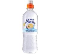 Radnor Still Orange & Passion Fruit Drink 500ml x 6 Bottles | Refreshing Tropical Fruit Flavoured Water | Low Calorie Soft Drink | School, Office & Catering Pack