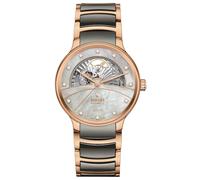 Rado Centrix Automatic Diamonds Open Heart 39.5mm Mother-of-Pearl Dial Two-Tone Watch