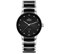 Rado Centrix Diamond Stainless Steel & Ceramic Watch