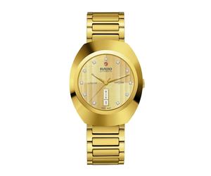 Rado Diastar Original Diamond & Gold Tone Stainless Steel Watch