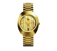 Rado Mens Diastar The Original Automatic Gold Dial Watch R12413493