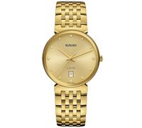 Rado Florence Men's Diamond Dial & Gold Tone PVD Bracelet Watch