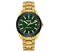 Rado HyperChrome 41.5mm Green Dial & Yellow Gold PVD Bracelet Watch