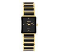 Rado Ladies Integral Diamonds Black & Gold Bracelet Watch R20252702