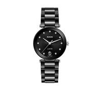 Rado La Coupole Jubilé Diamond & Black Ceramic Bracelet Watch