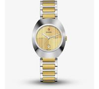 Rado Ladies Diastar Original Automatic Two Tone Gold Dial Watch R12170253