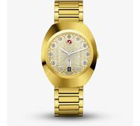 Rado Mens Diastar Original Automatic Gold Day Date Watch R12161643