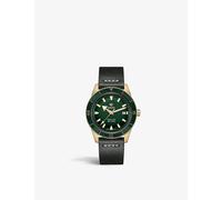 Rado Mens Green R32504315 Captain Cook Automatic Bronze and Leather Watch 42mm