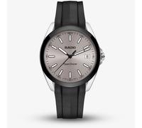 Rado Mens Hyperchrome Black Rubber Strap Watch R32280109