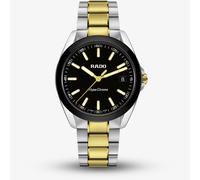 Rado Mens Hyperchrome Two Tone Black Dial Watch R32280153