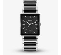 Rado Mens Integral Black & Silver Square Dial Watch R20255162
