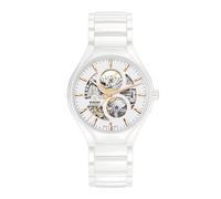 Rado True Round Automatic Open Heart White Bracelet Watch