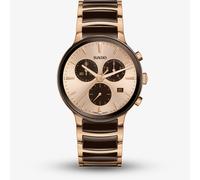 Rado Unisex Centrix Quartz Chronograph Champagne Dial Watch R30212402