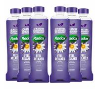 Radox 100% Nature Inspired Fragrance Bath Soak, Feel Relaxed, 6 Pack,