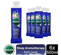 Radox Bath Soak 100% Nature Inspired Fragrances 500ml, 6 Pack