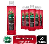 Radox Bath Soak 100% Nature Inspired Fragrances 500ml, 6 Pack