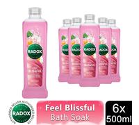 Radox Bath Soak 100% Nature Inspired Fragrances 500ml, 6 Pack