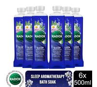 Radox Bath Soak Sleep Aromatherapy Dream Scentz 500ml, 6 Pack