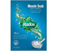 Radox Bath Therapy Herbal Bath Salts Muscle Soak 400g