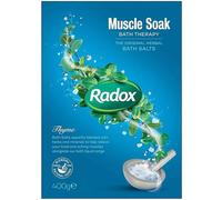 Radox Bath Therapy Herbal Bath Salts Muscle Soak 400g