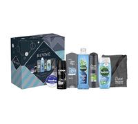 Radox, Dove, Lynx & Vaseline Revive Edit Collection Box with a Gym Towel Gift Set perfect gifts for him 7 piece