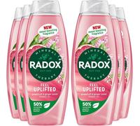 Radox Feel Uplifted Shower Gel 675ml - 6 Bottles