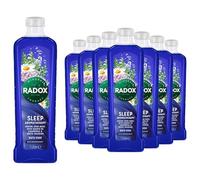 Radox Mineral Therapy Bath Soak for Sleep Aromatherapy with Chamomile & White Valerian Fragrance, Relaxing and Restorative Bath Soak for Ultimate Tranquility 1L Bottles, Pack of 10