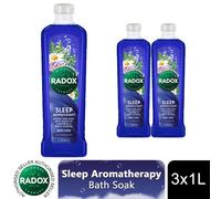 Radox Mineral Therapy Bath Soak Sleep Aromatherapy 3x1L