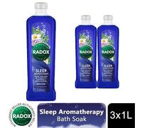 Radox Mineral Therapy Bath Soak Sleep Aromatherapy w/ DreamScentz Fragrance 3x1L