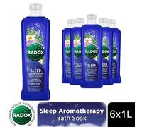 Radox Mineral Therapy Bath Soak Sleep Aromatherapy w/ DreamScentz Fragrance 6x1L