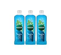 Radox Mineral Therapy 'bath Soak' With Sea Minerals & Sage Scent, 3X1L In Blue Blue One Size