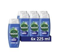 'Body Wash+Shampoo' 2in1 with Fennel & Sea Minerals, 3x 225ml Radox Bright Blue One Size