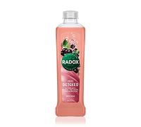 Radox Mineral Therapy Feel Detoxed Bath Soak Muscle Soak uniquely blended with minerals, herbs & an açaí berry fragrance for an energising bubble bath 500 ml