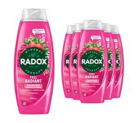 Radox Mineral Therapy Feel Radiant Body Wash Shower Gel 6x 675 ml