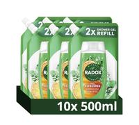 Radox Mineral Therapy Feel Refreshed Eco Refill Shower Gel 10x 500 ml